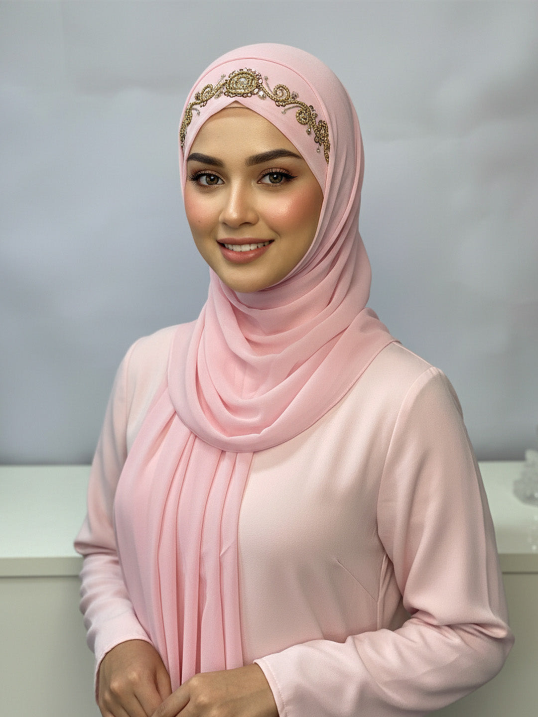 Maisha Hijab - Pink