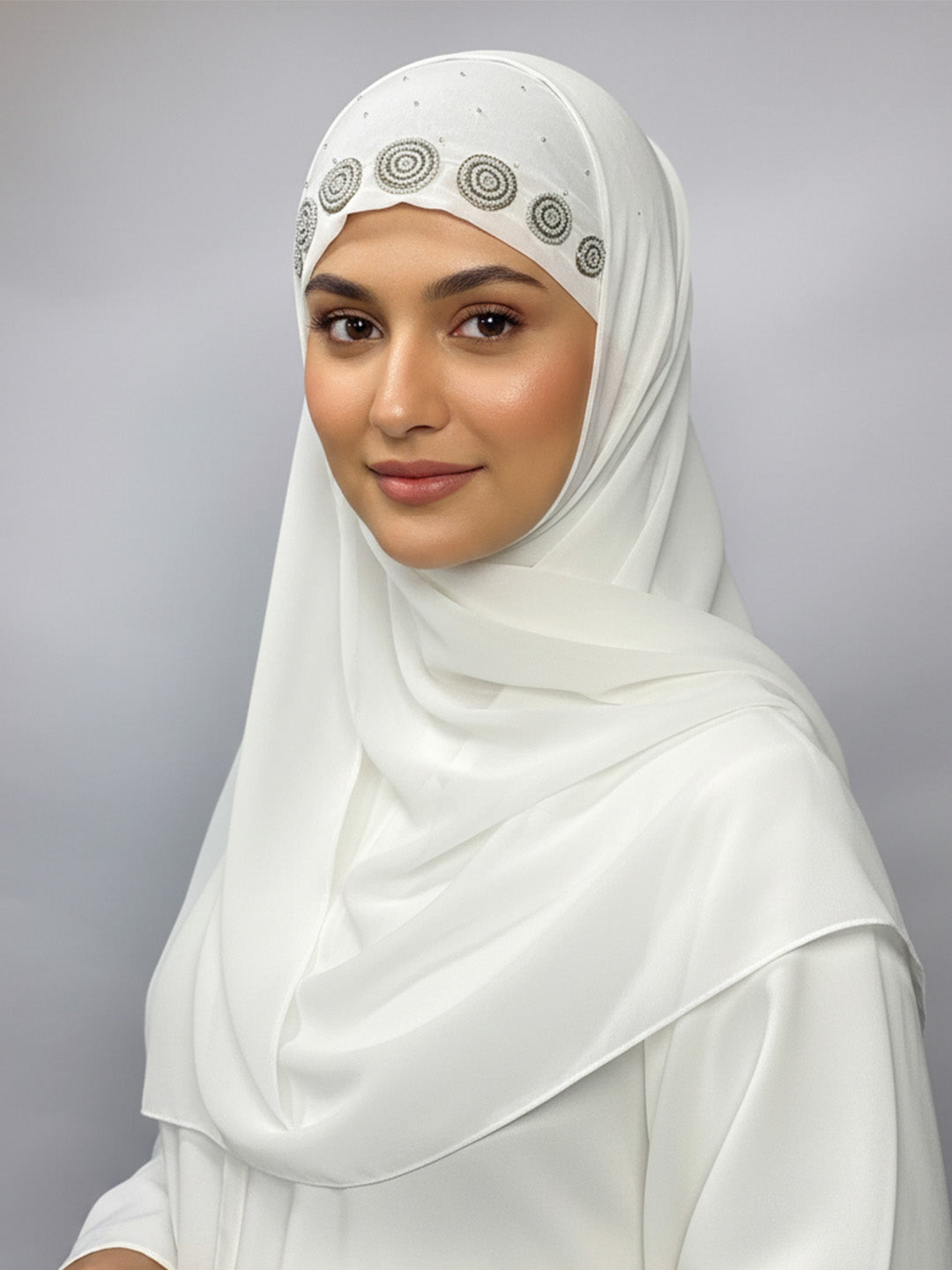Maisha Hijab - White