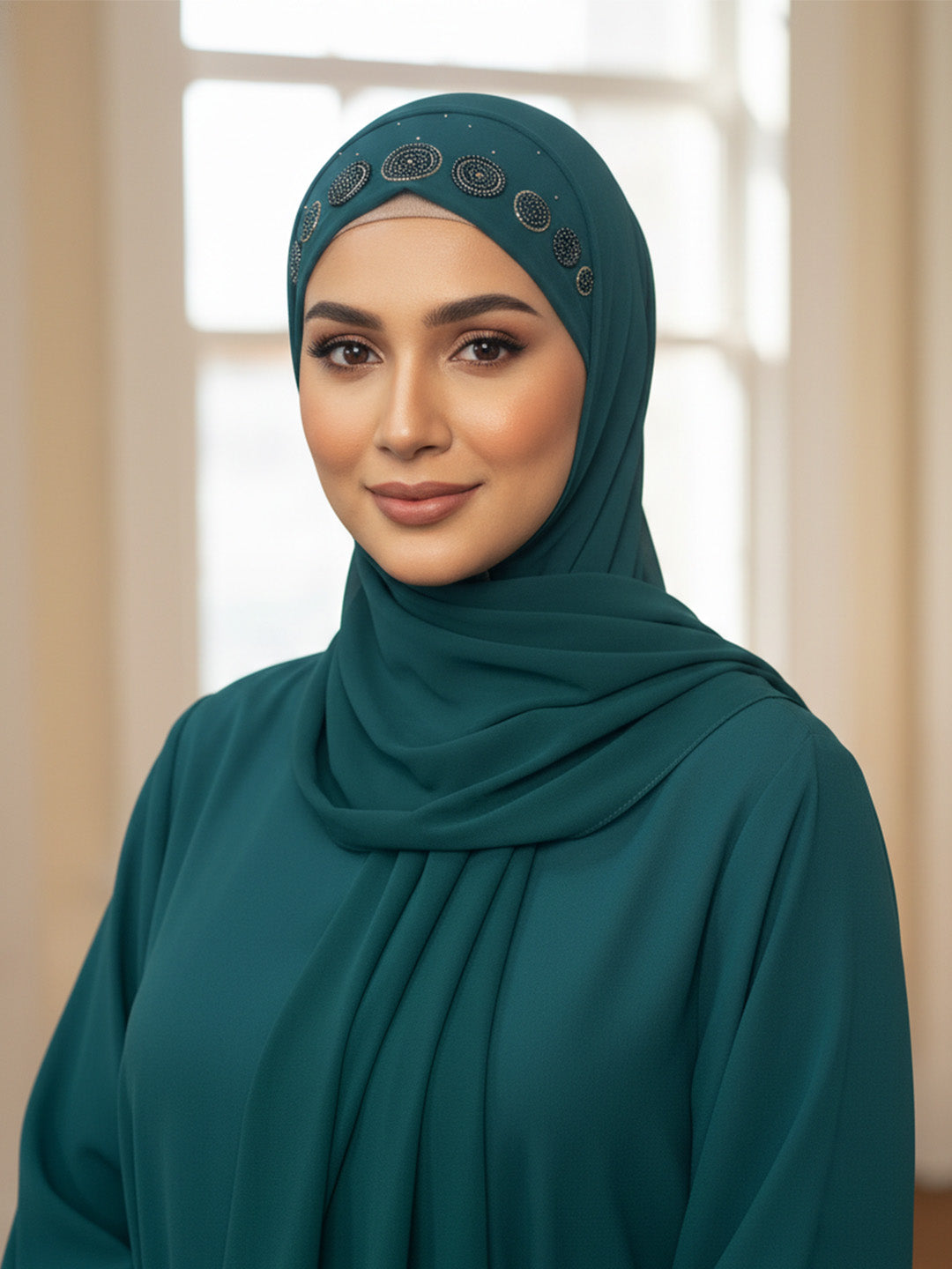 Maisha Hijab - Bottle Green