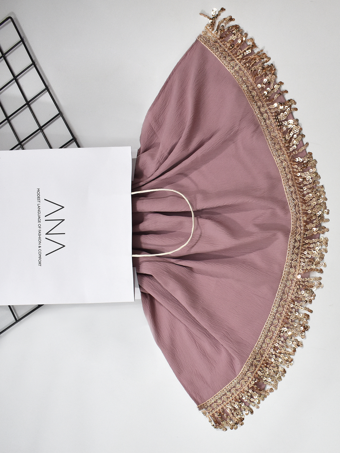 Soft Crinkle Lace Hijab