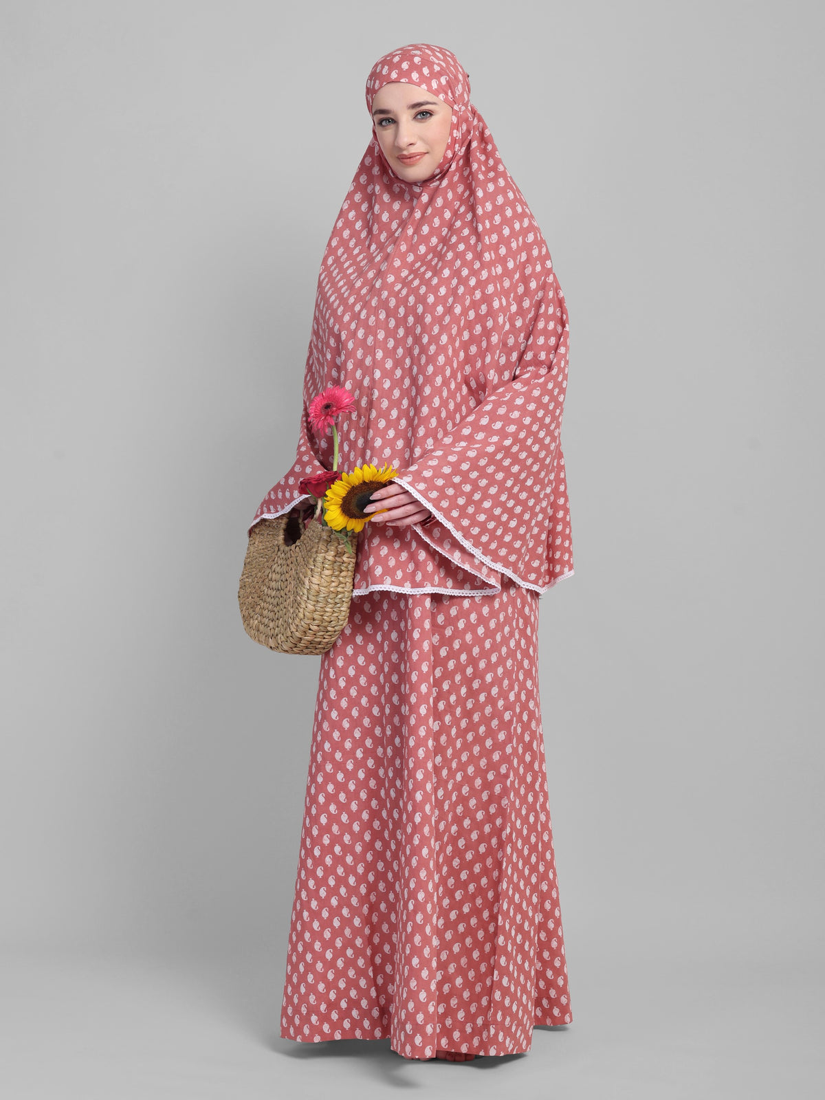 Aisha Cotton Abaya Set