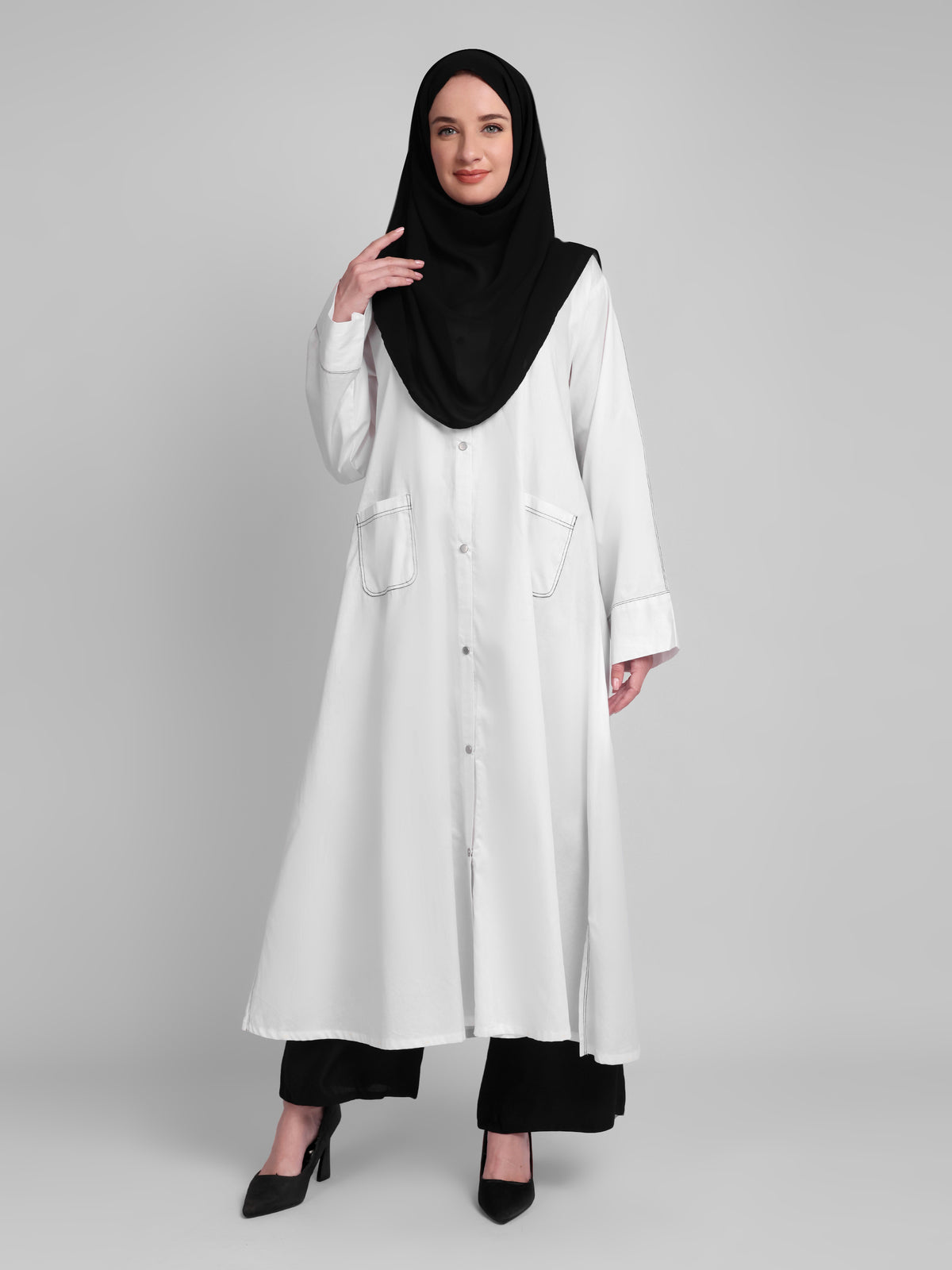 Riza Long Shirt - With Hijab