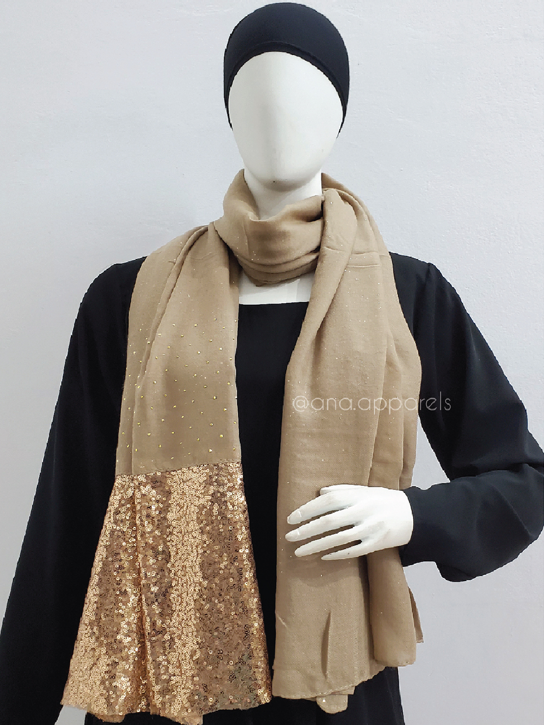 Cotton Sequins Hijab