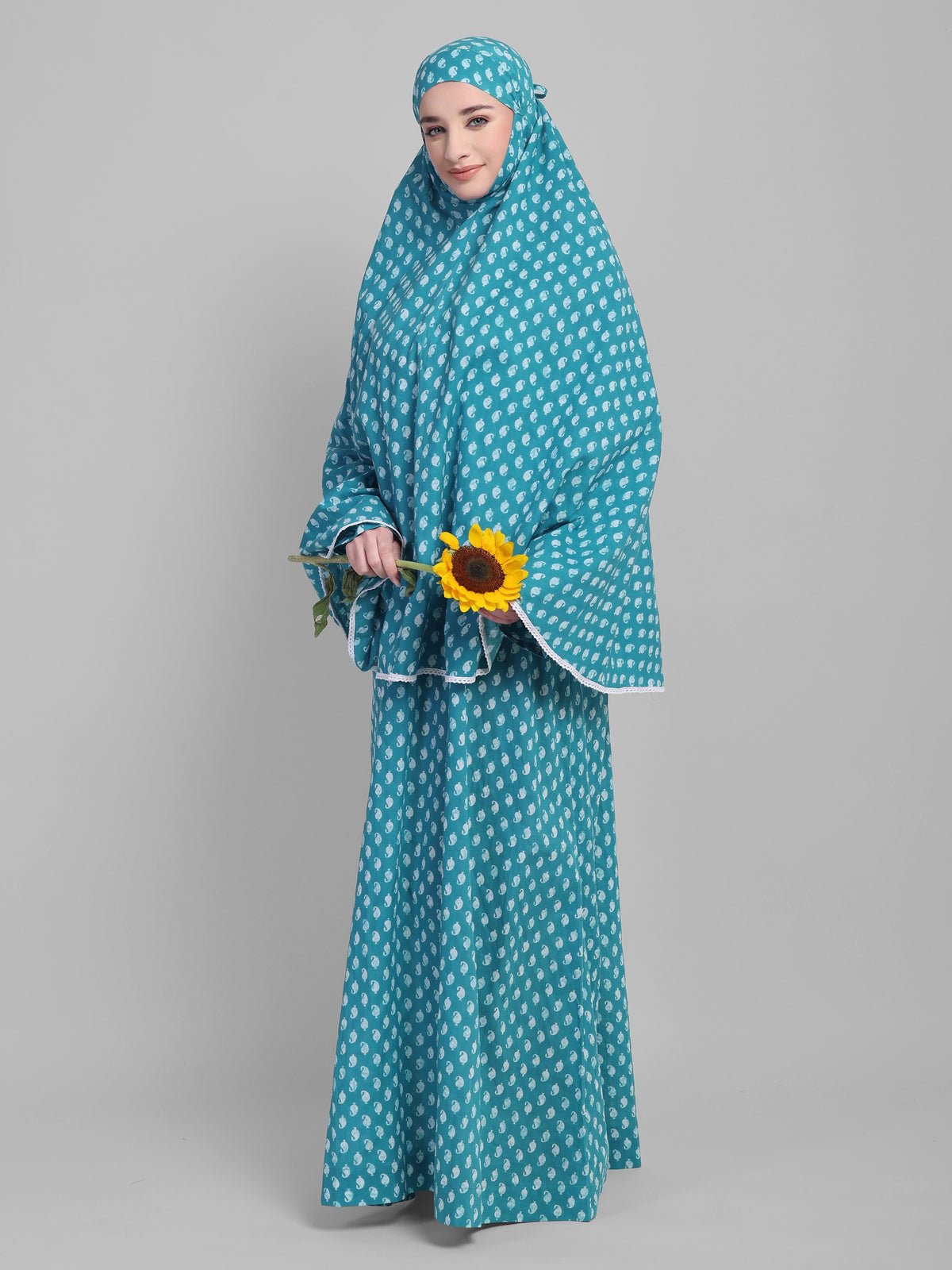 Aisha Cotton Abaya Set