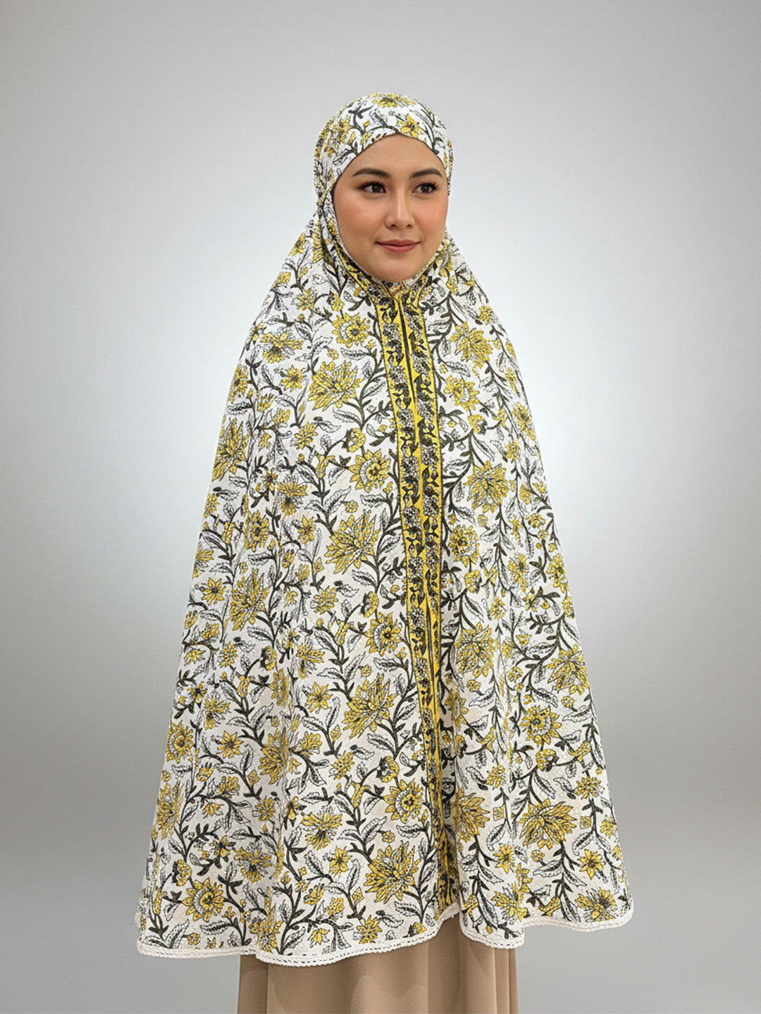 Ruhee Floral Cotton Namaz Makhna