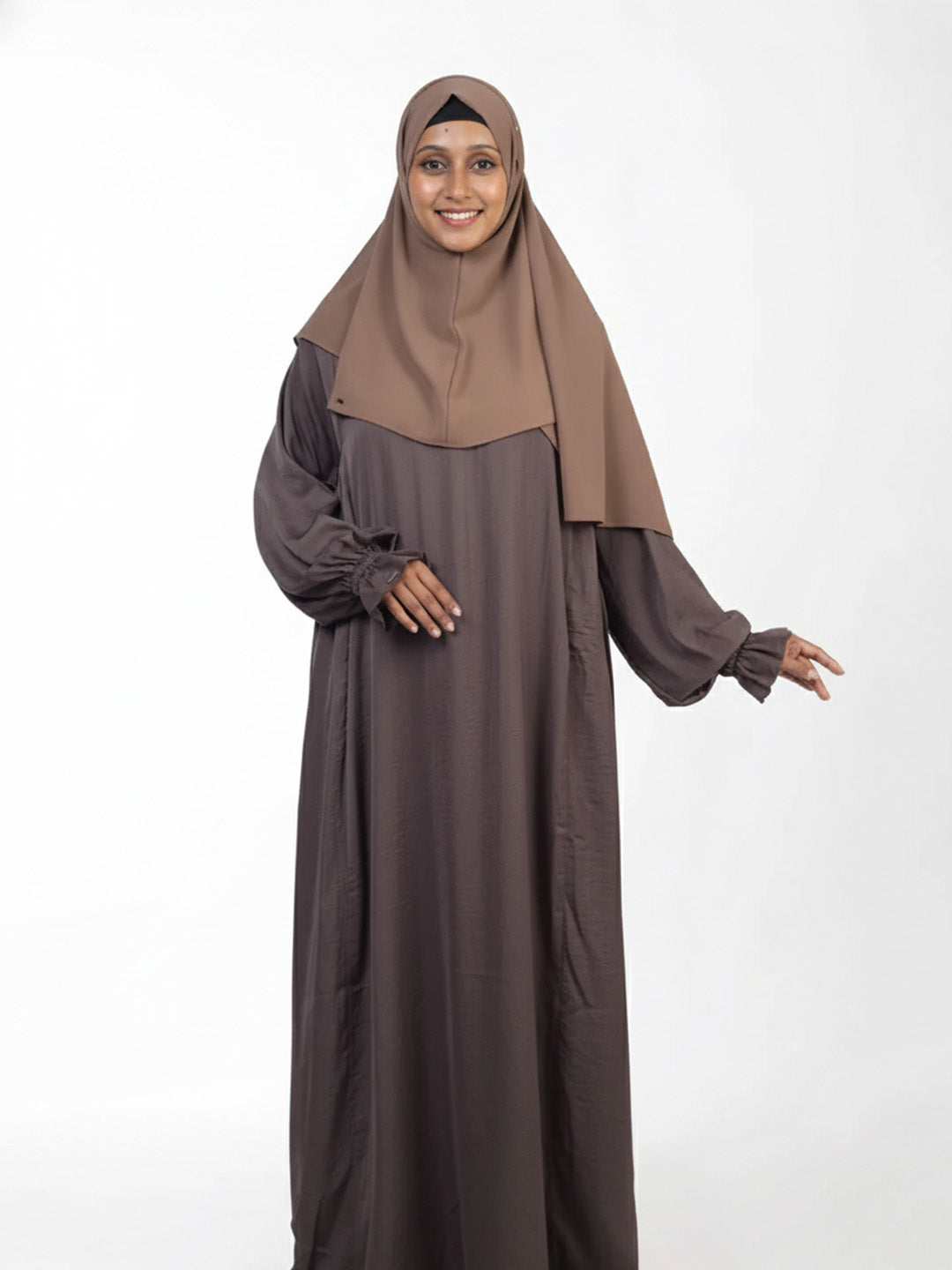Classic Side Gather Abaya