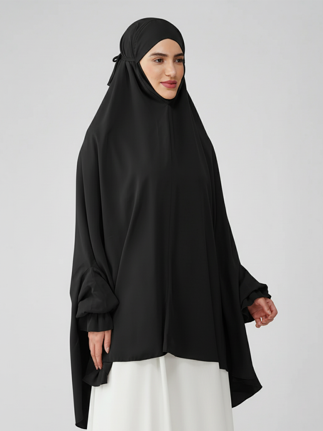 Kashaf Black Solid Namaz Makhna