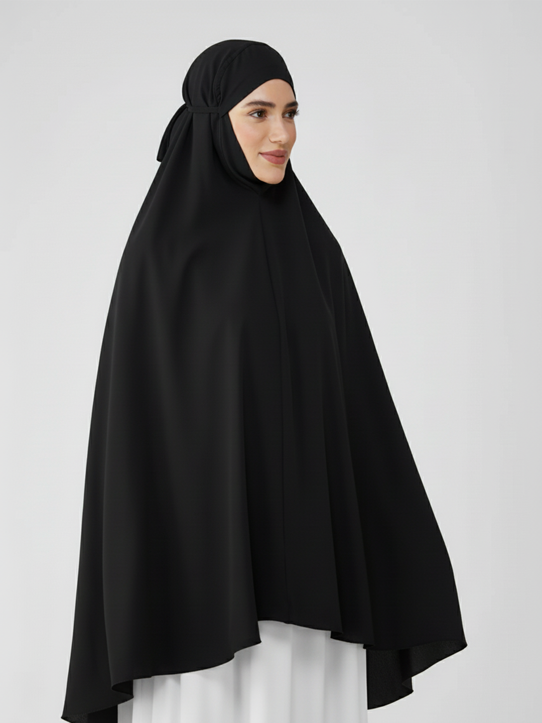 Kashaf Black Solid Namaz Makhna