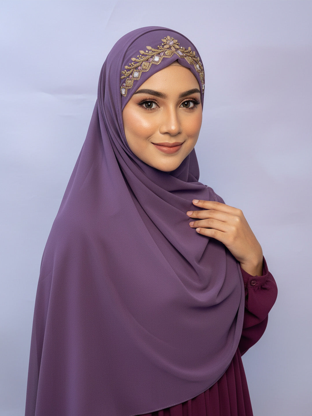 Maisha Hijab - Lilac