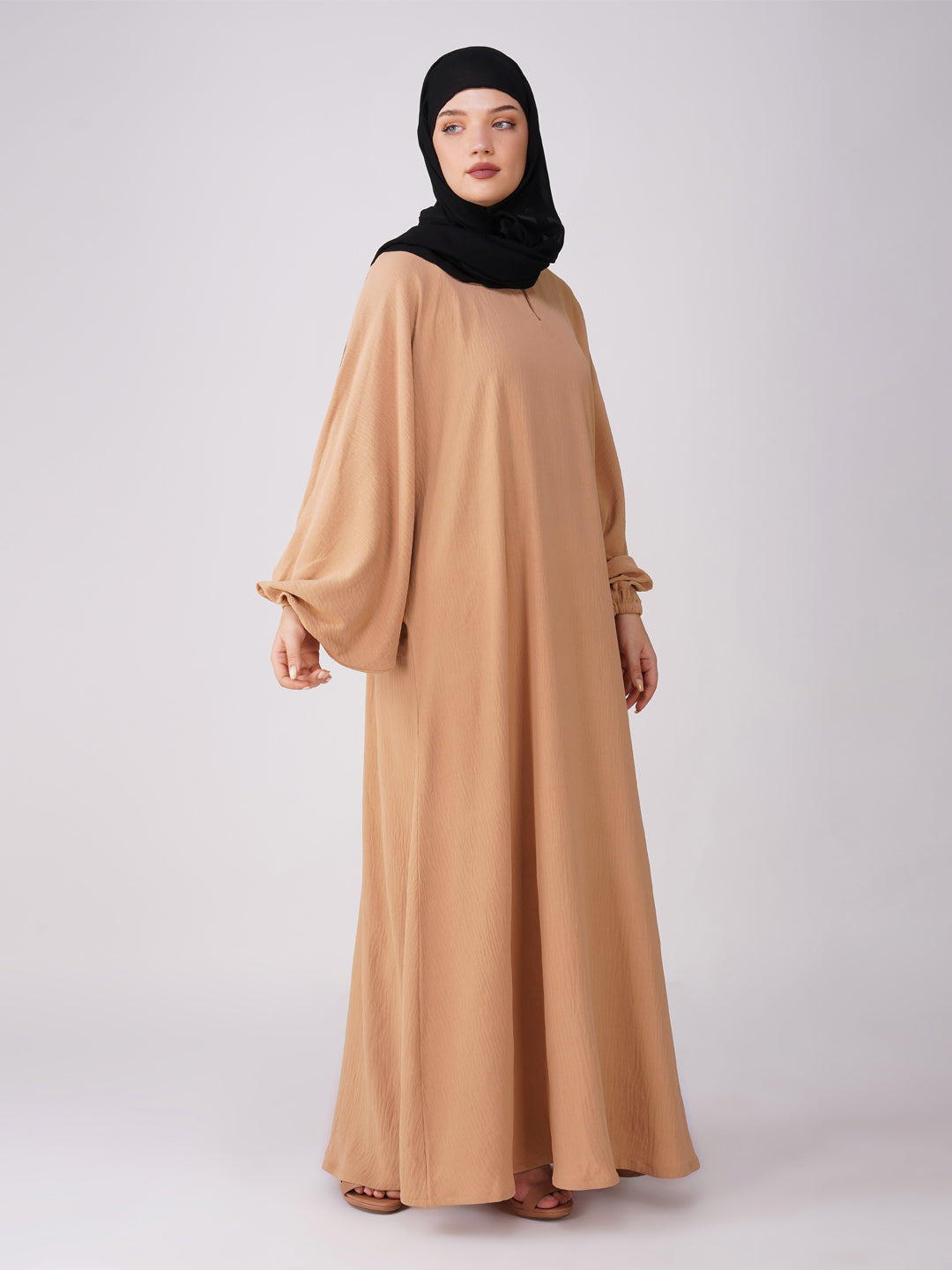 Ayesha Abaya Set With Bat Sleeves