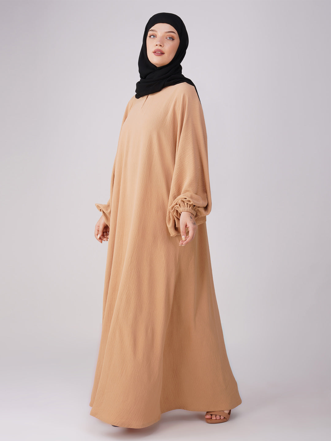 Ayesha Abaya Set With Bat Sleeves