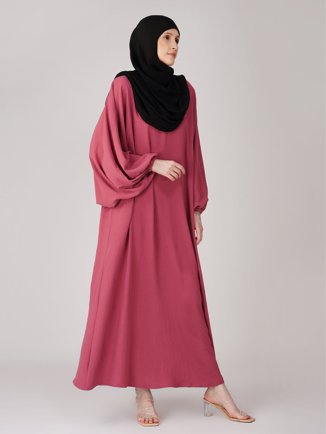 Ayesha Abaya Set With Bat Sleeves
