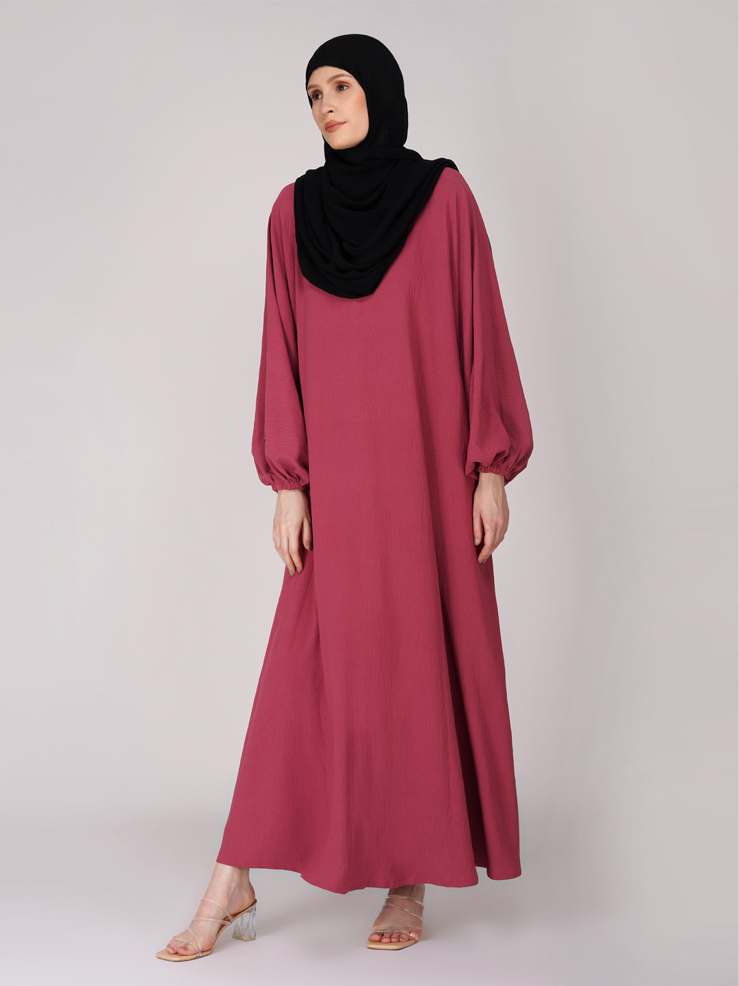 Ayesha Abaya Set With Bat Sleeves