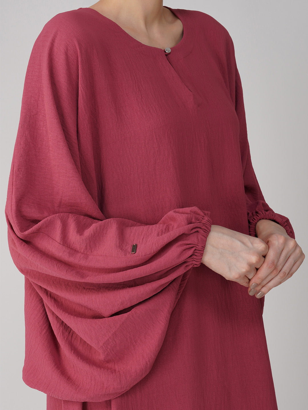 Ayesha Abaya Set With Bat Sleeves