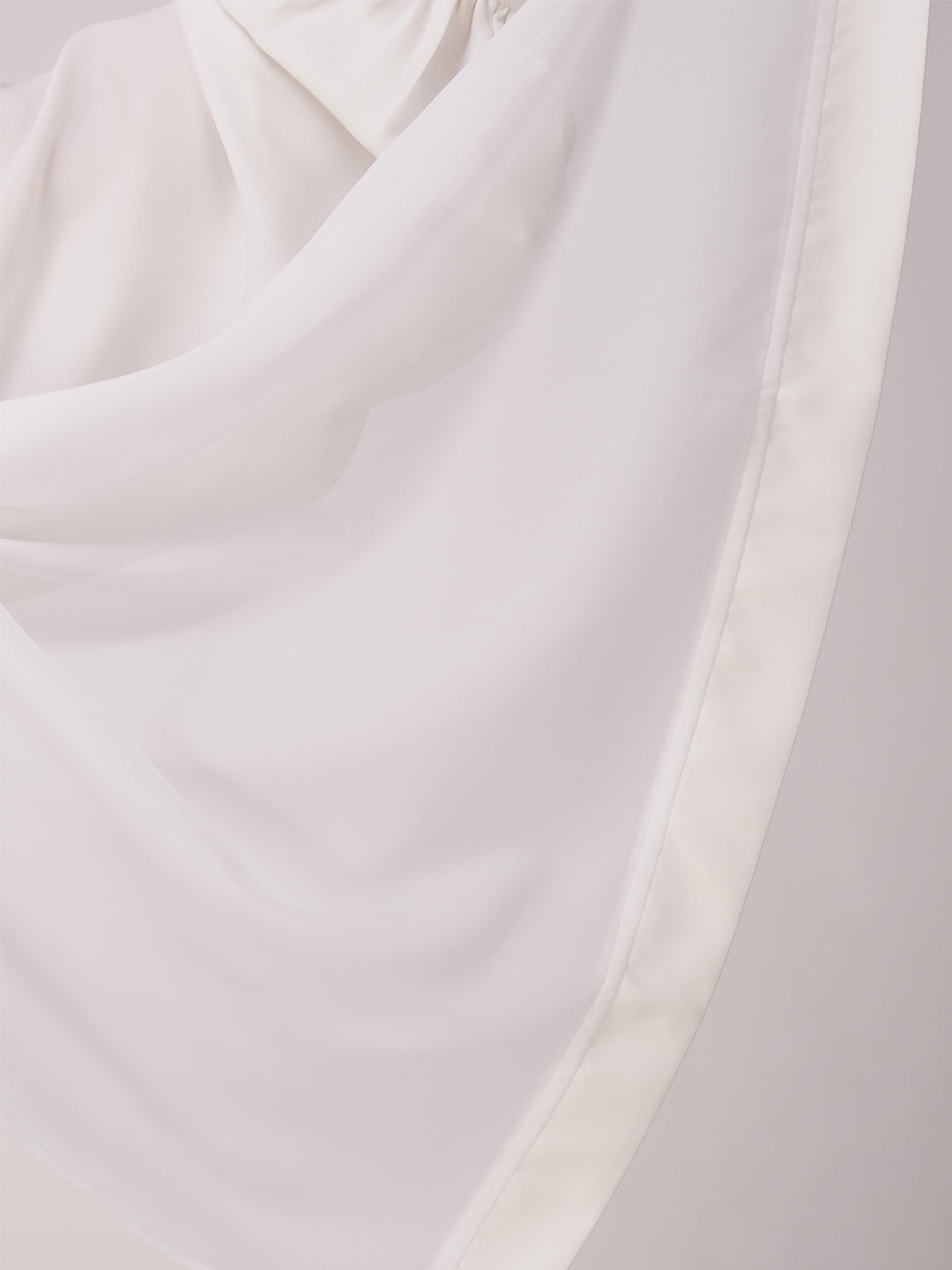 Noor Abaya With Smocked Sleeves