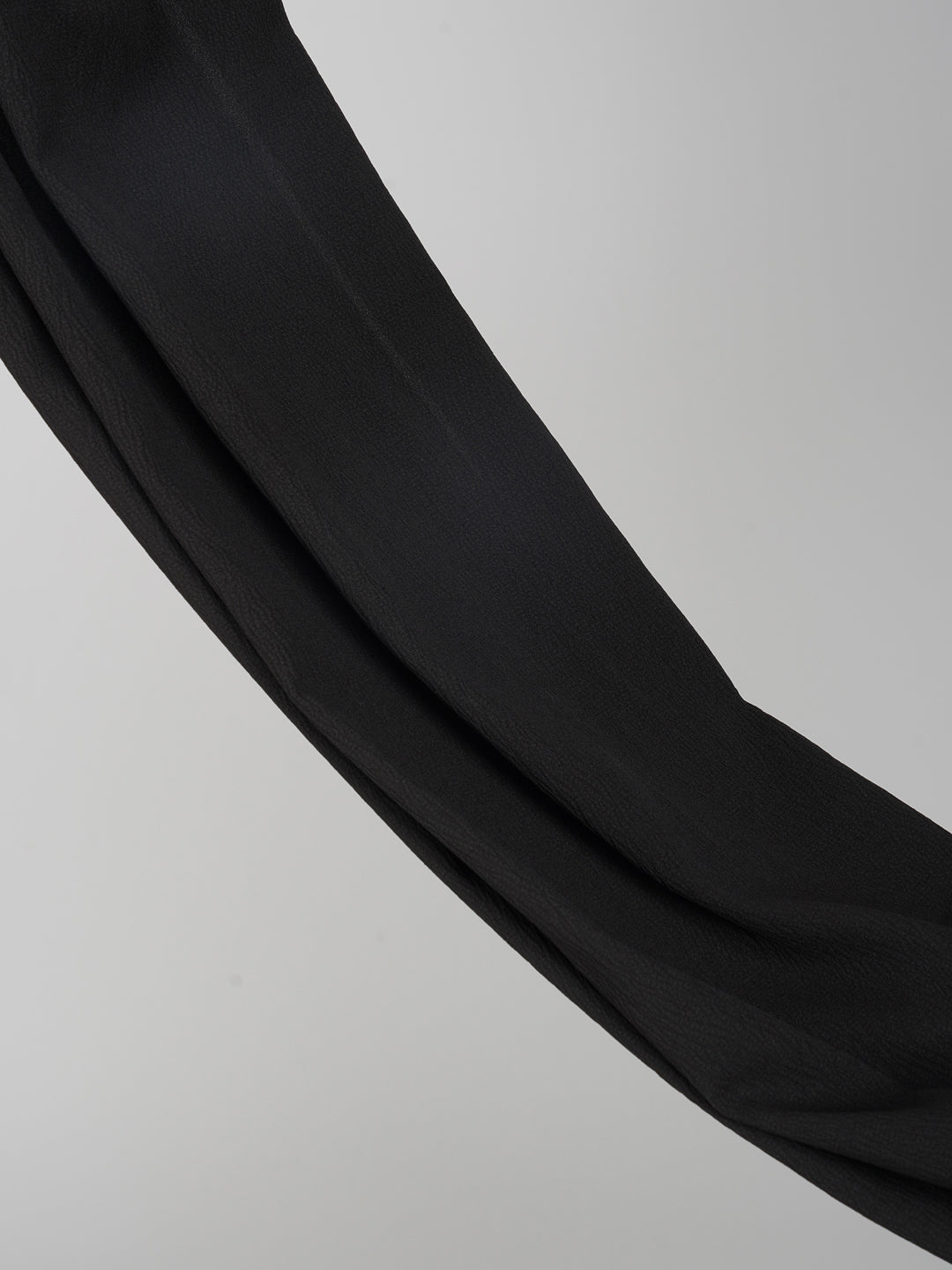 Classic Front Open Crinkle Abaya Set