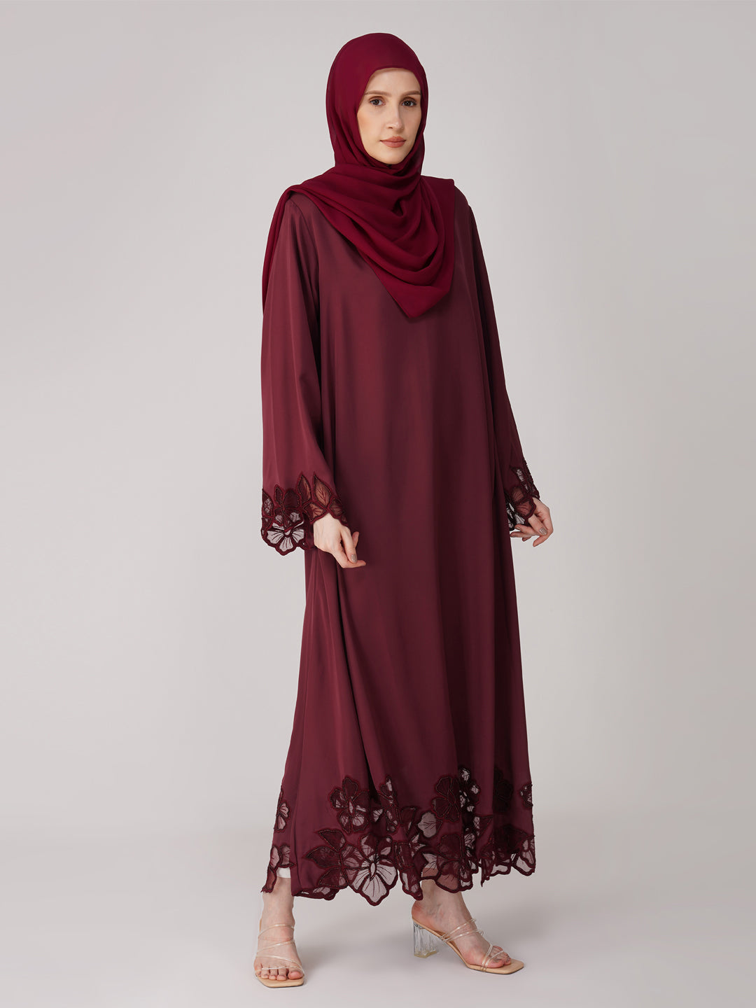 Amayra Cutwork Abaya Set
