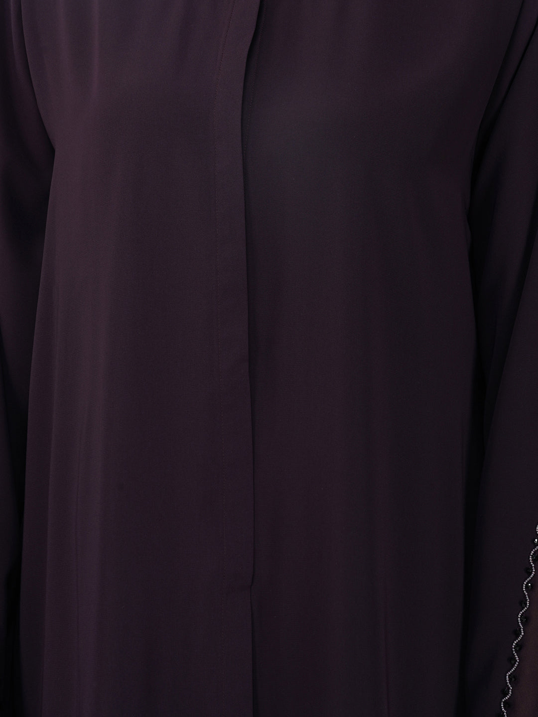 Ayzal Side Kali Front Open Handwork Abaya Set