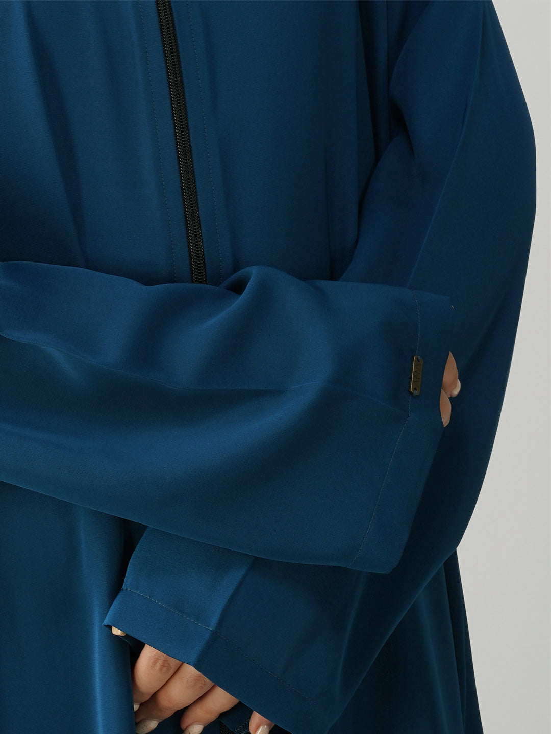 Zaya Full Zipper Abaya Set