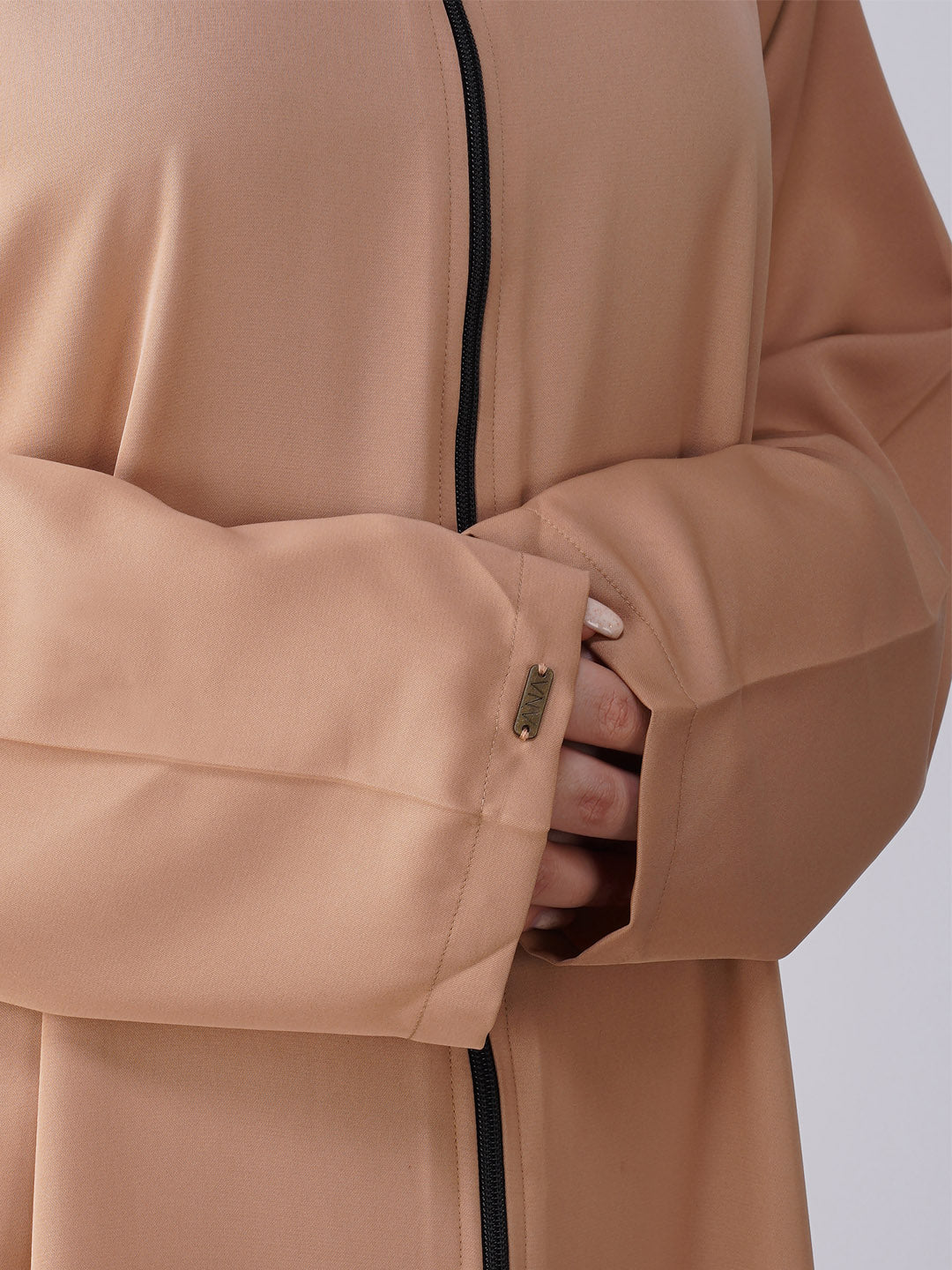 Zaya Full Zipper Abaya Set