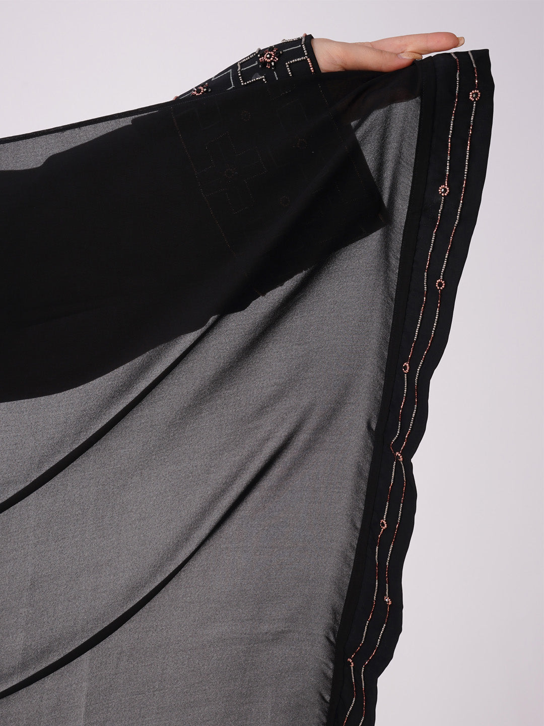Zunairah Front Open Handwork Abaya
