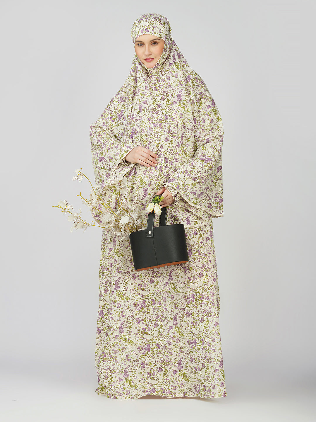Afiya Cotton Abaya Set