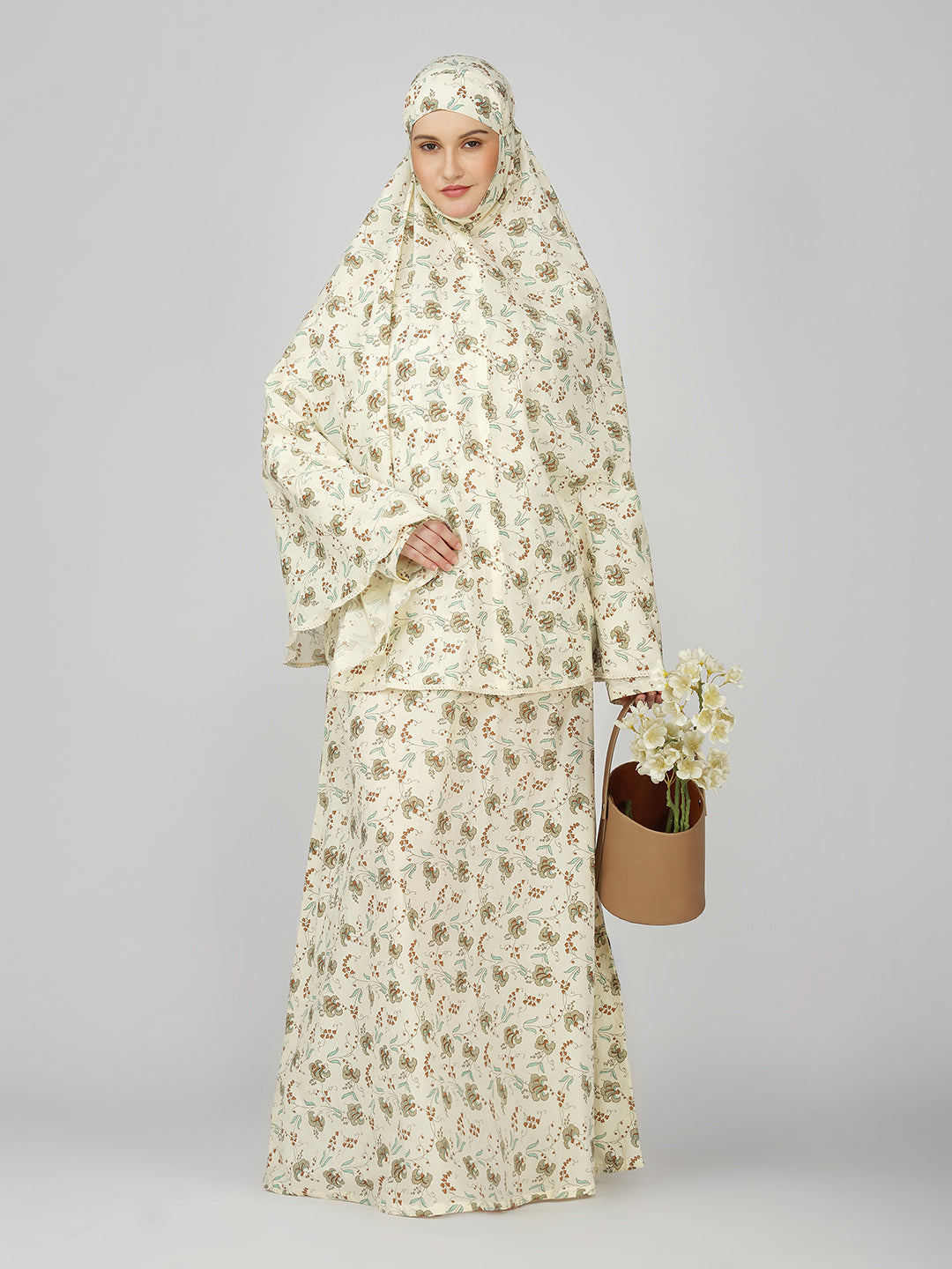 Zara Cotton Abaya Set