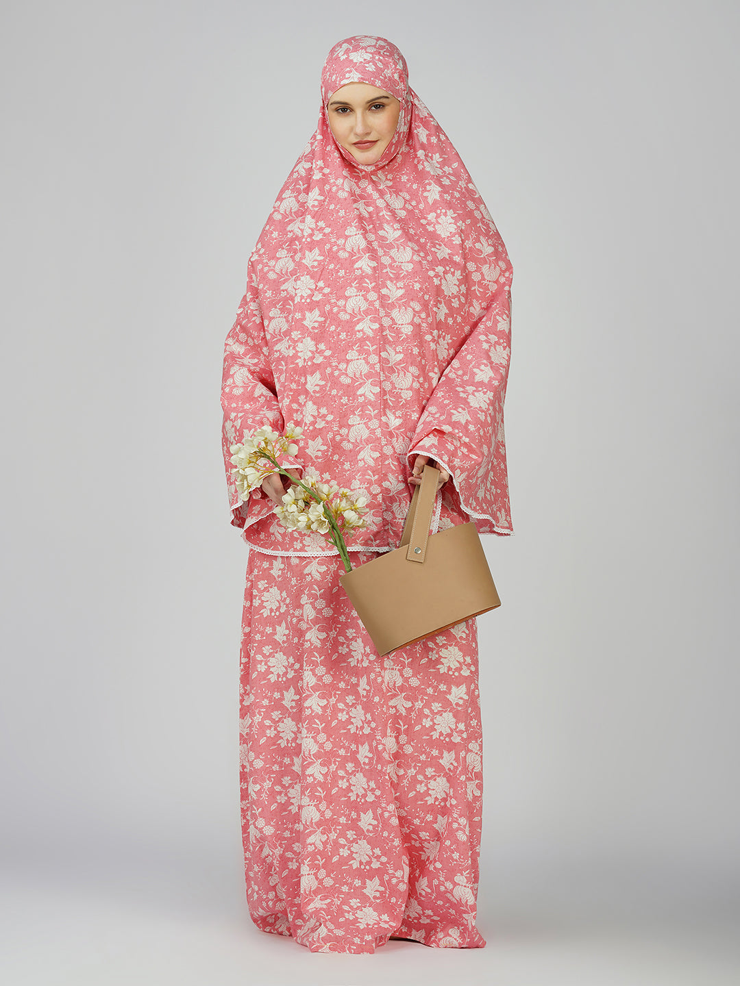 Maham Cotton Abaya Set