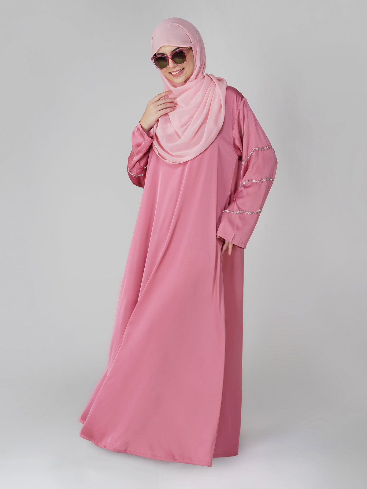 Hiba Handwork Abaya Set