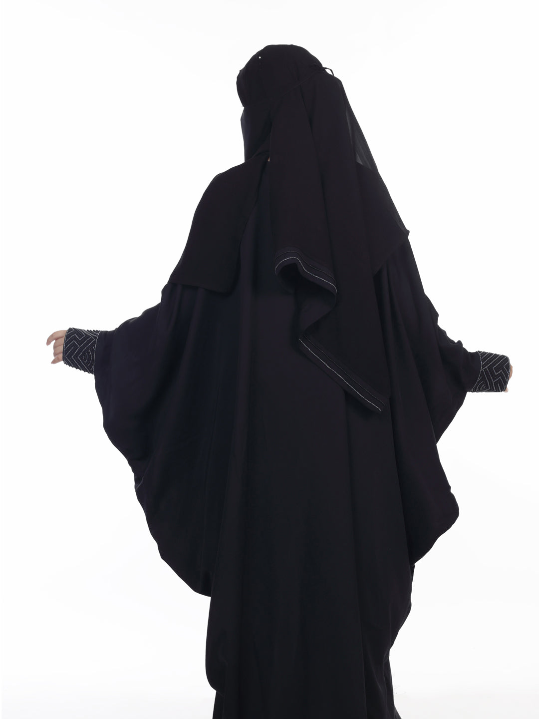 Misbah Kaftan with Handwork Detail at Cuff