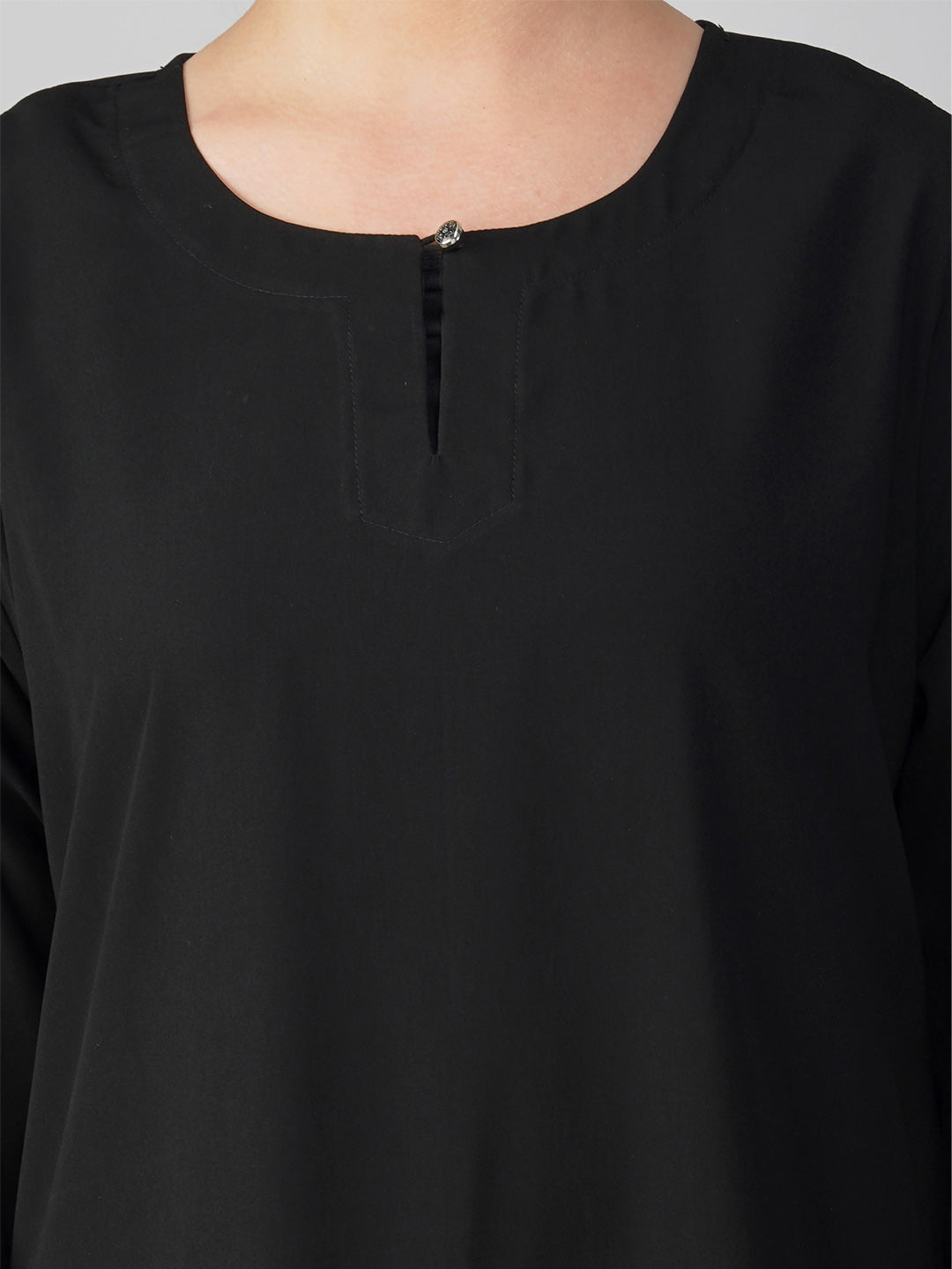 Bushra Pleated Sleeves Abaya Set