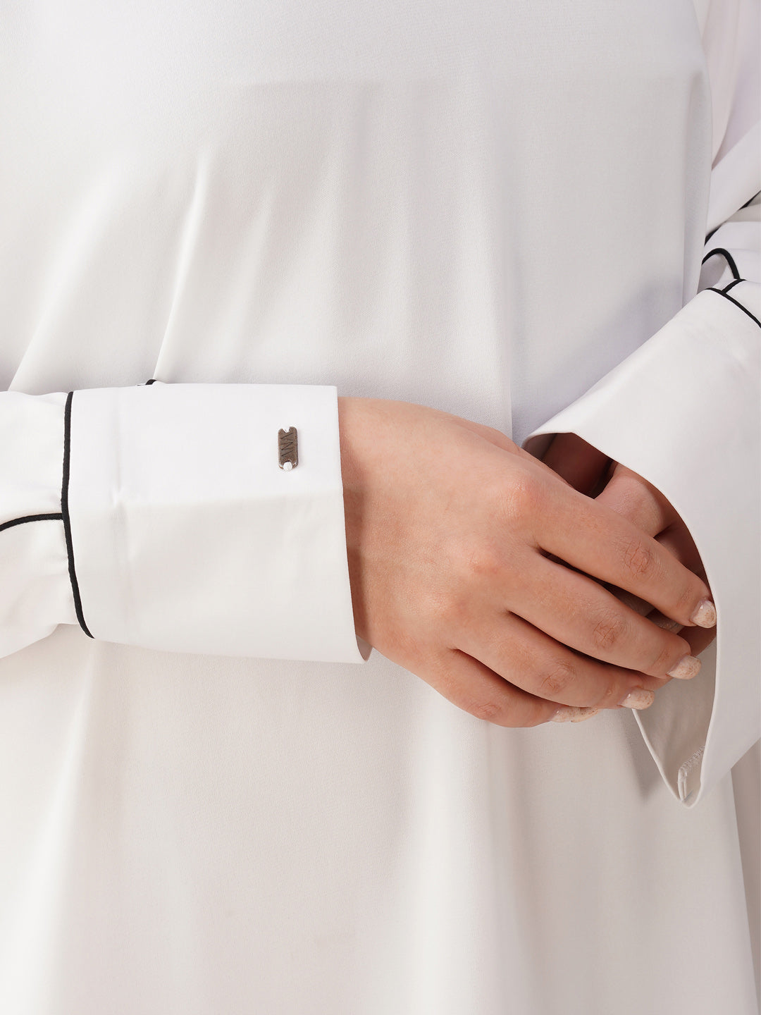 Sauda Piping Nida Abaya Set