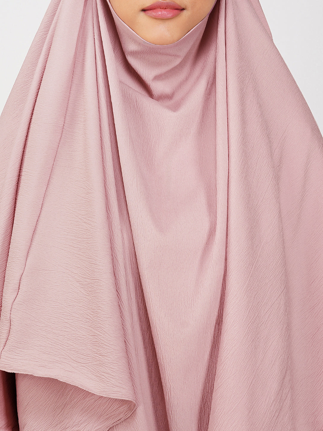 Nazish Blush Pink Abaya Set