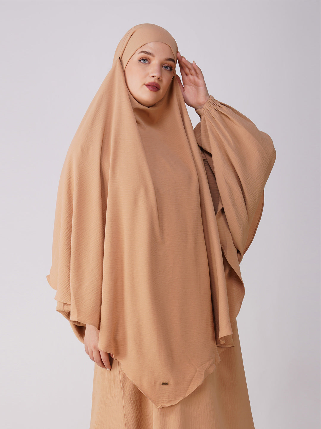 Ayesha Abaya Set With Bat Sleeves