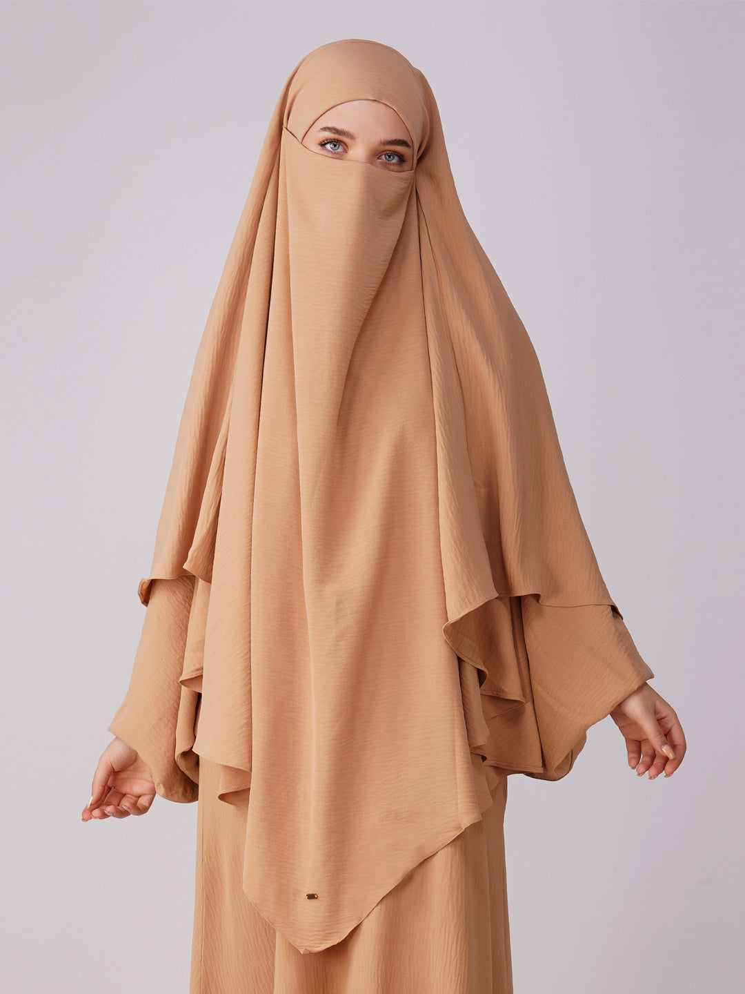 Ayesha Abaya Set With Bat Sleeves