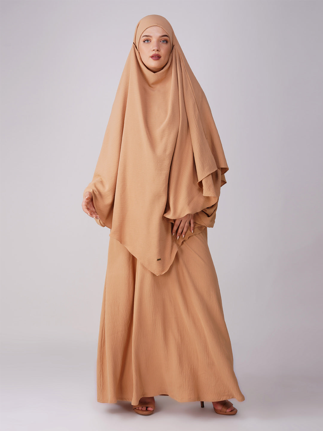 Ayesha Abaya Set With Bat Sleeves