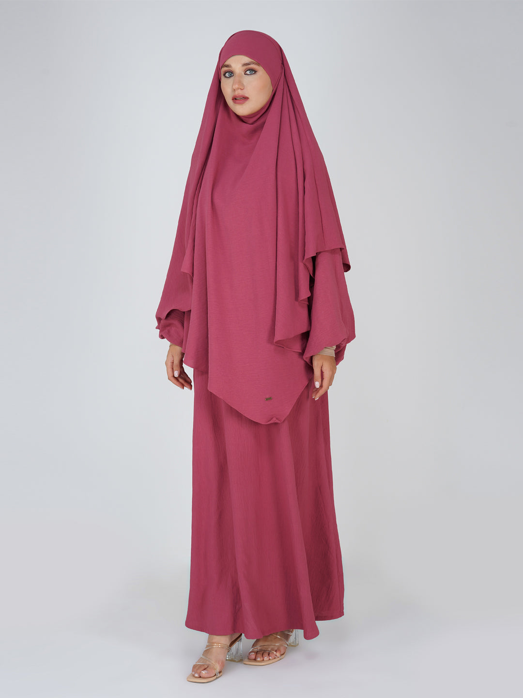 Ayesha Abaya Set With Bat Sleeves