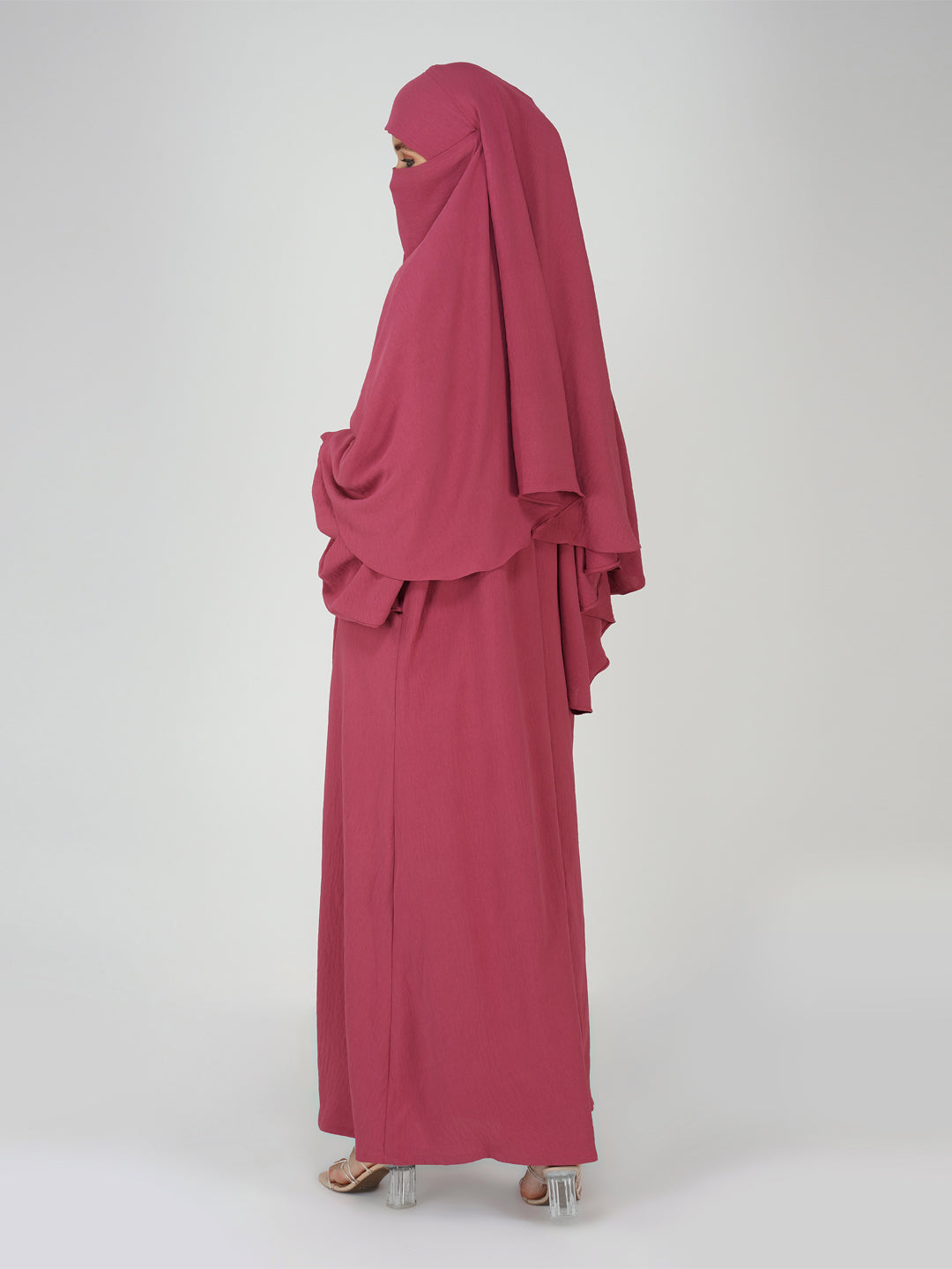 Ayesha Abaya Set With Bat Sleeves