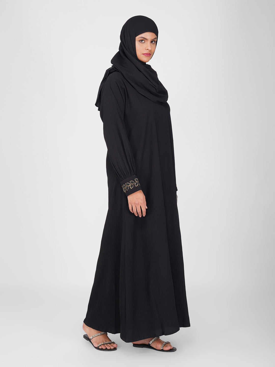 Rawdah Handwork Abaya Set