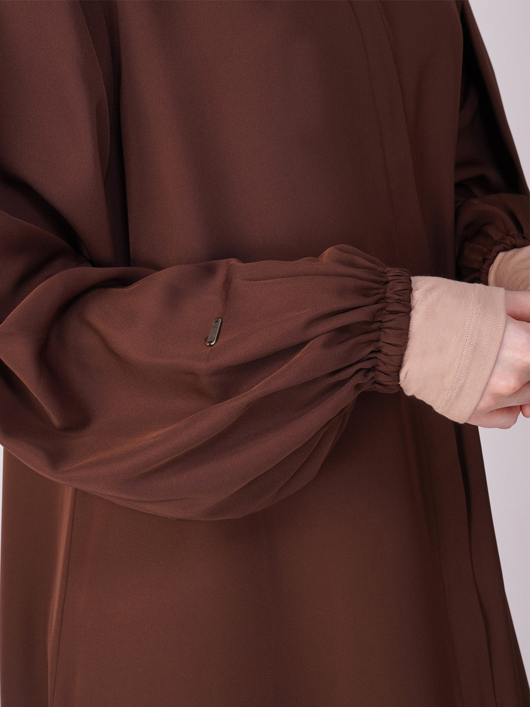 Classic Front Open Abaya Set