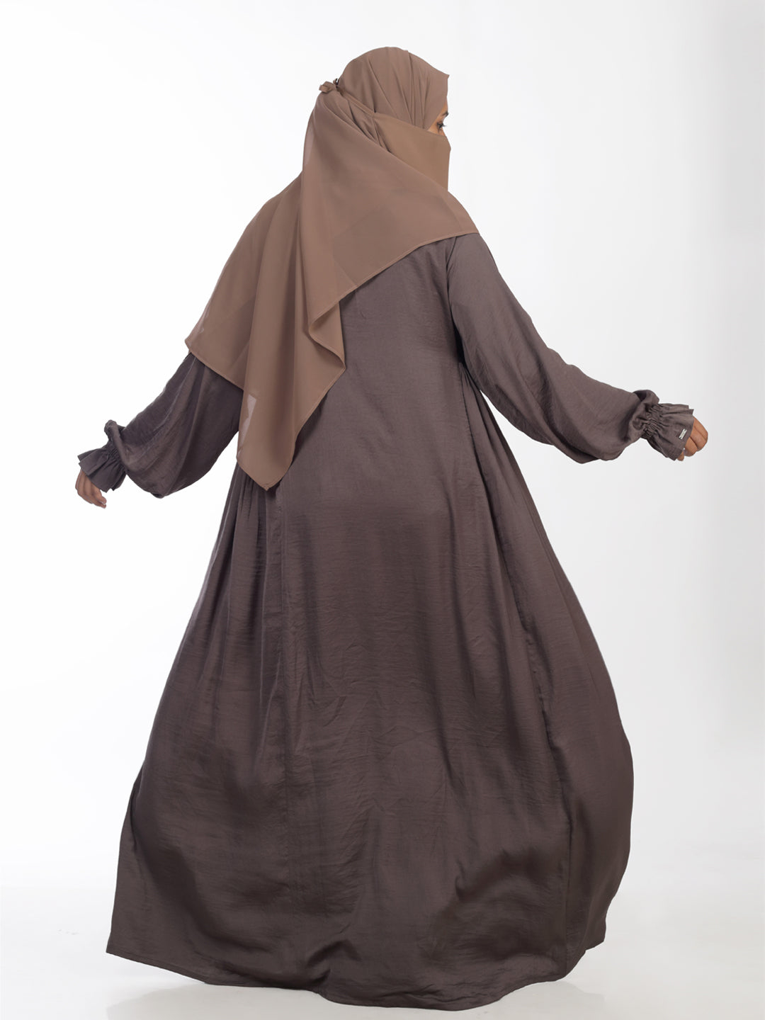 Classic Side Gather Abaya