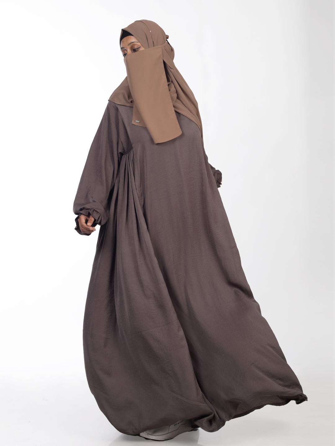 Classic Side Gather Abaya