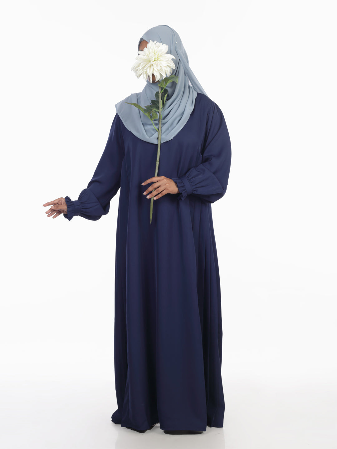 Classic Side Pleated Abaya