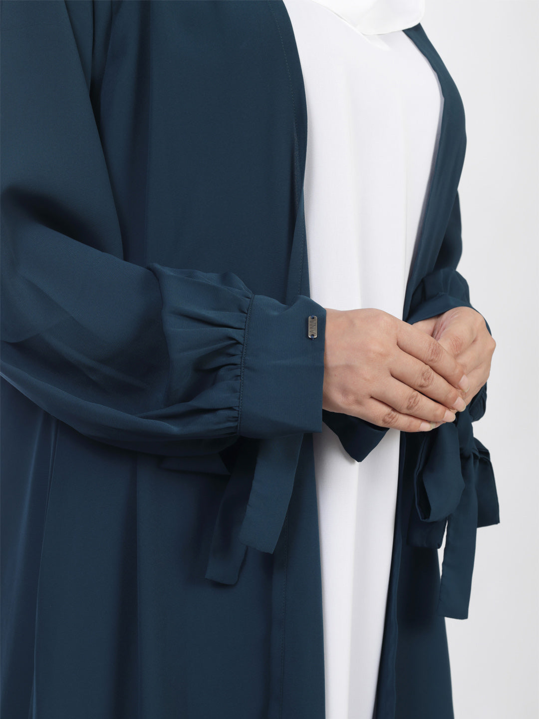 Firdous Shrug Double Layer Abaya Set