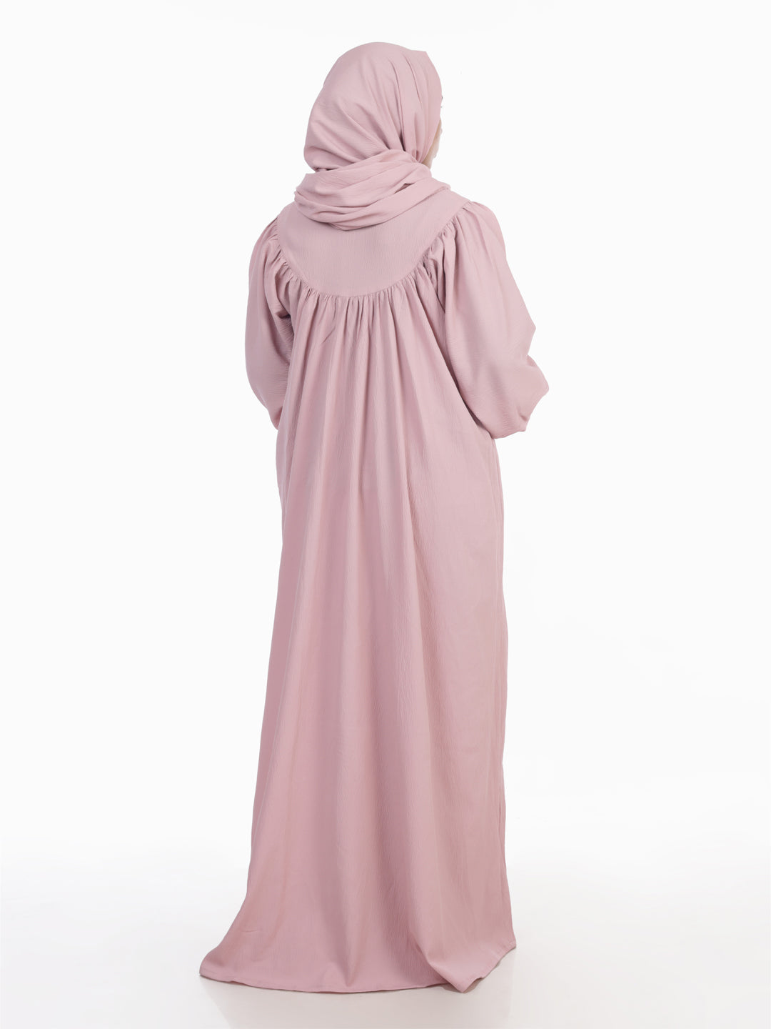 Yoke Gather Abaya Set