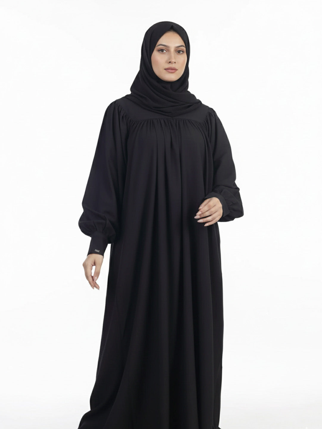 Yoke Gather Abaya Set