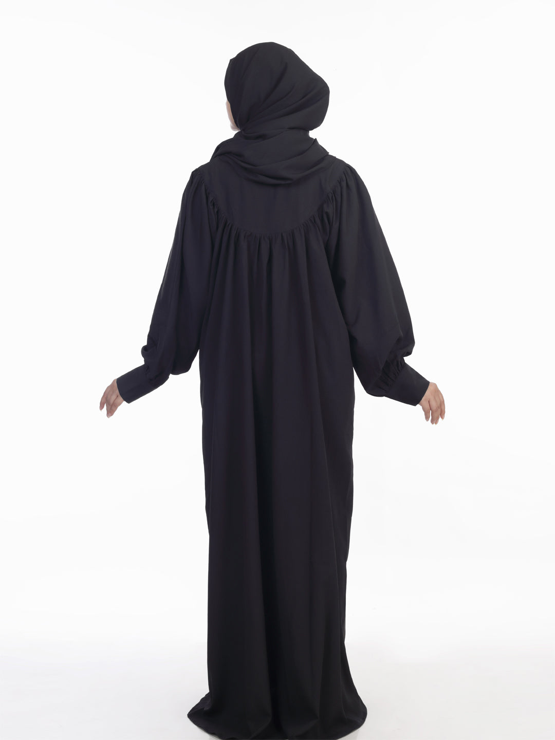 Yoke Gather Abaya Set