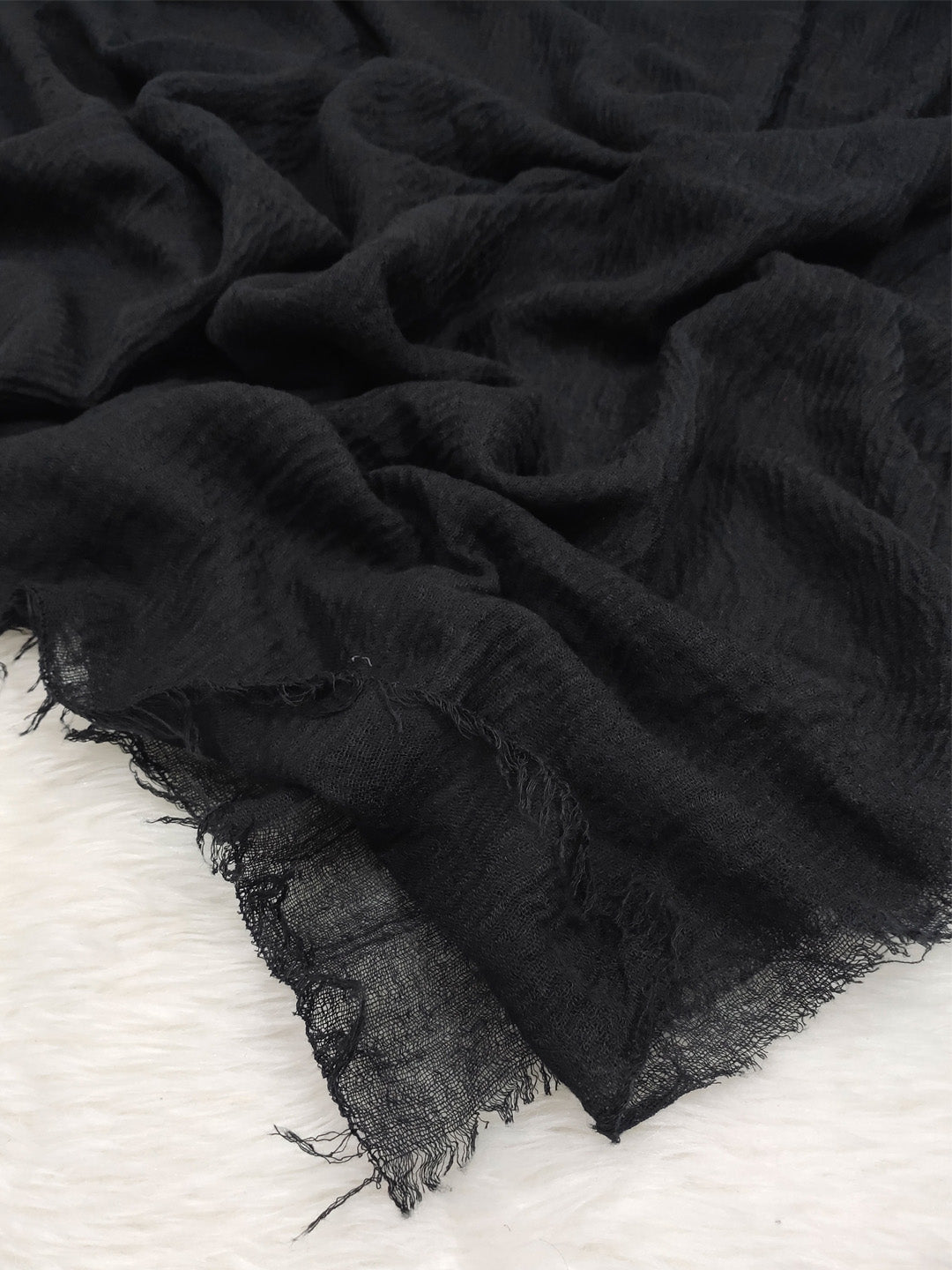 Soft Cotton Crinkle Hijab