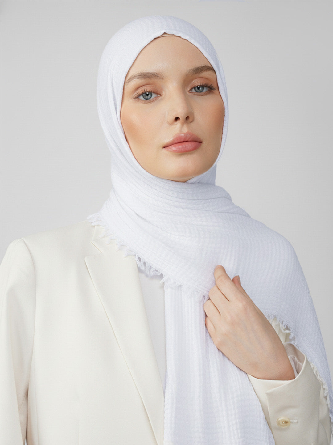 Soft Cotton Crinkle Hijab
