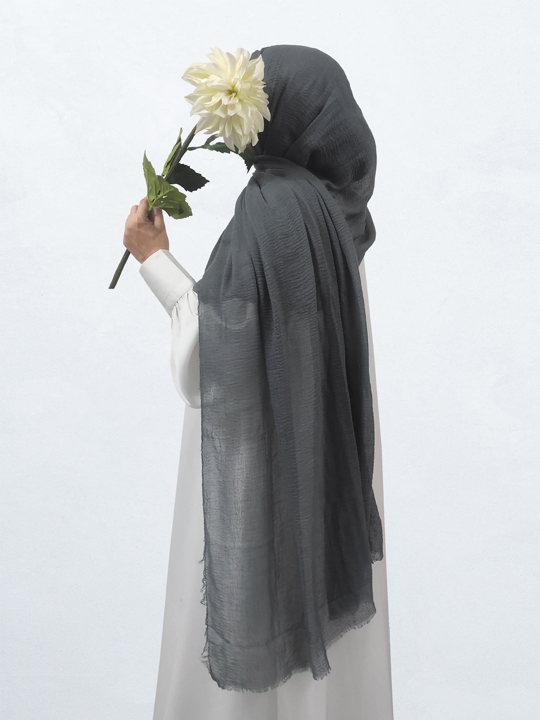 Soft Cotton Crinkle Hijab